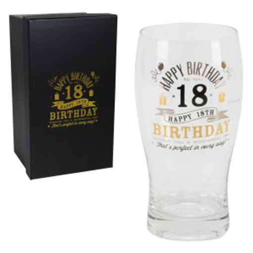 Picture of 80TH BIRTHDAY PINT GLASS